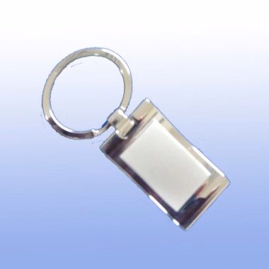 2 tone metal message key tag