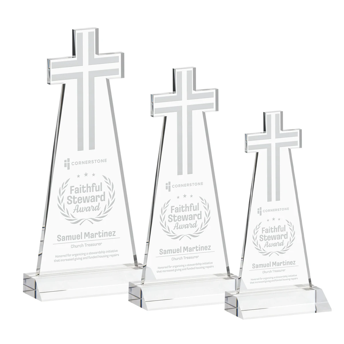 Cross Award - Clear 1