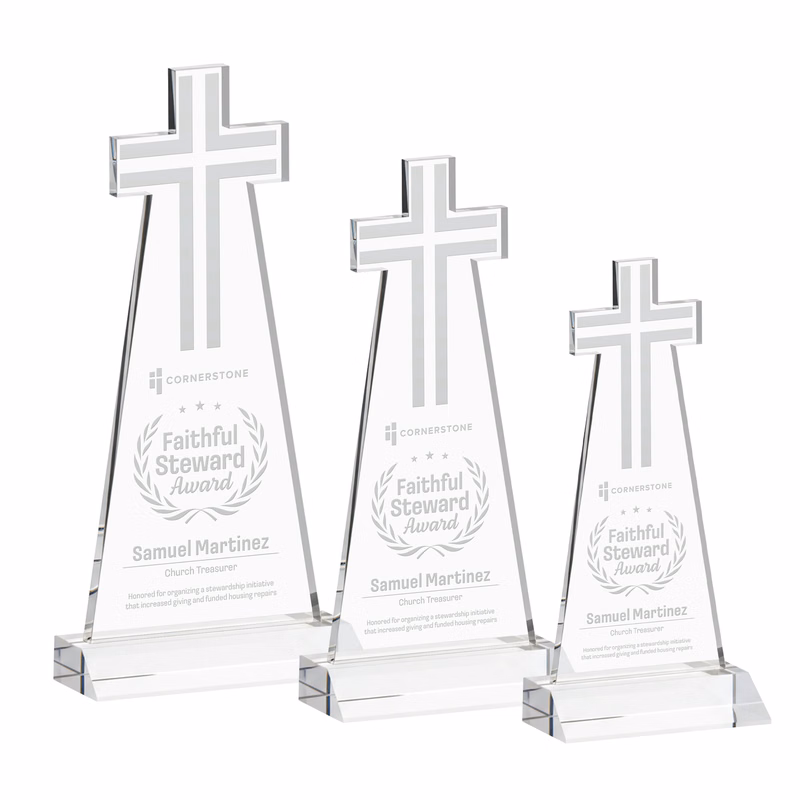 Cross Award - Clear