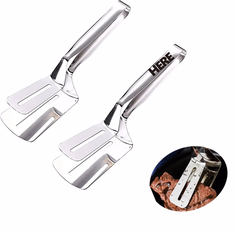 Stainless Steel Steak Barbecue Tongs