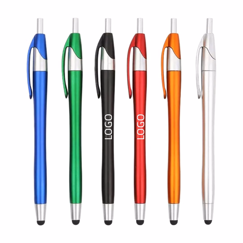 Click Action Capacitive Stylus Ballpoint Pen
