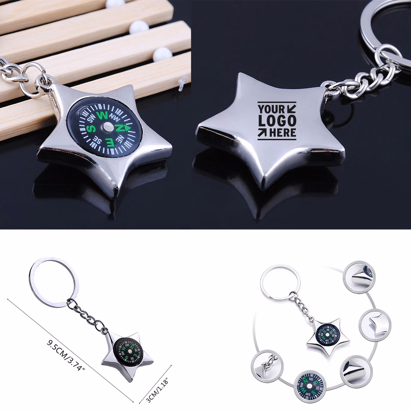 Five-pointed Star Mini Survival Compass