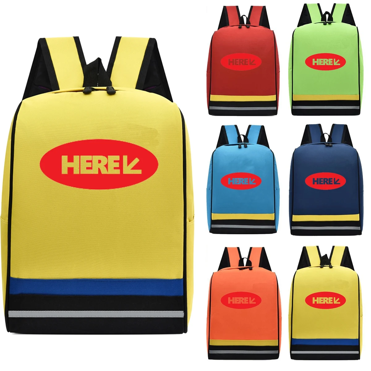 Students Oxford Schoolbag Backpack 1
