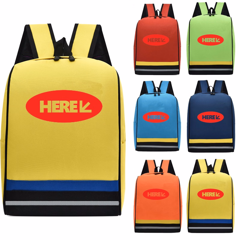 Students Oxford Schoolbag Backpack