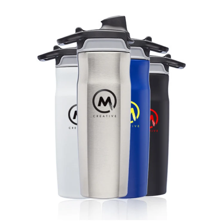 33 oz. Plastic Sports Water Bottles with Spout Lid 1