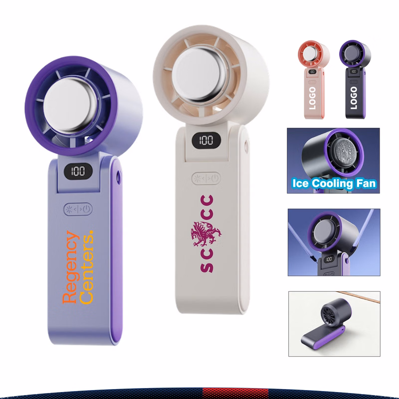 Nexairis 100 Speeds Ice Cooling Handheld Turbo Fan