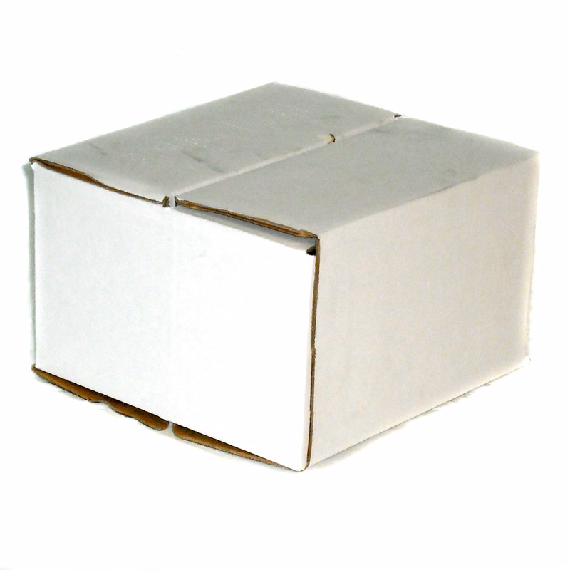 4 Piece White Gift Box (7.25" x 4.5" x 7.25") - Non-Inserted