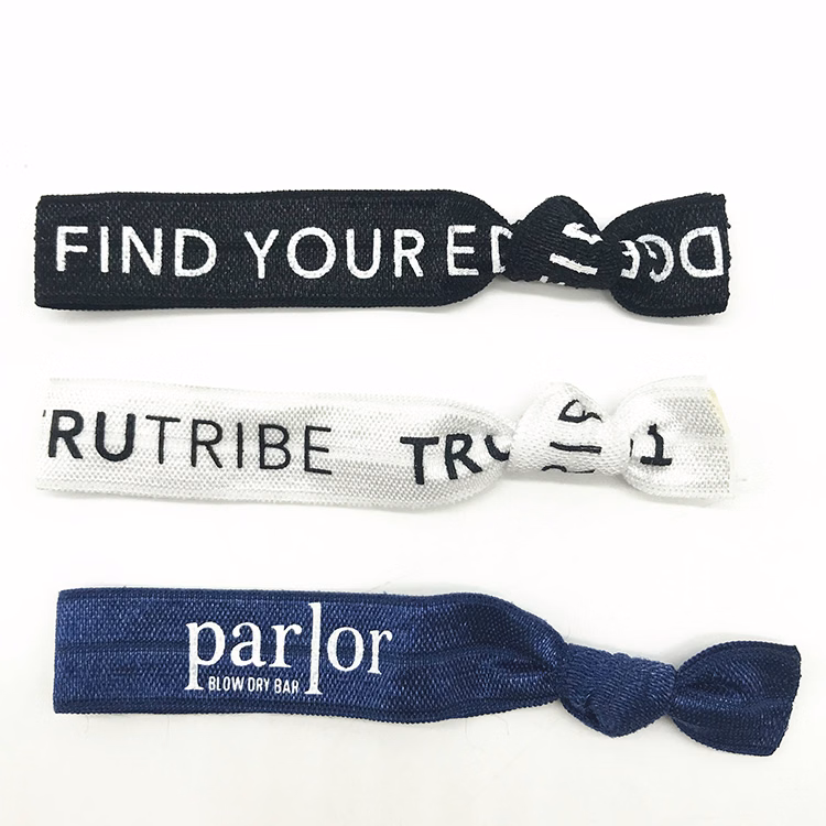 Elastic Knotted Hair Bands