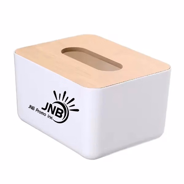 Rectangular Wooden Tissue Box Holder