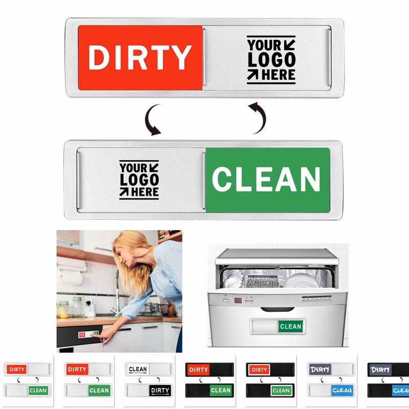 Dishwasher Magnet Clean Dirty Sign