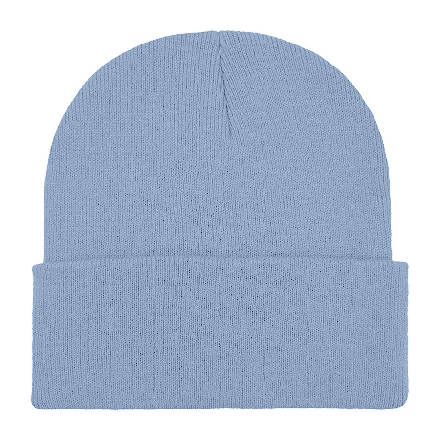 Classic Ribbed Cuffed Beanie with Custom Logo - 100% Acrylic 1