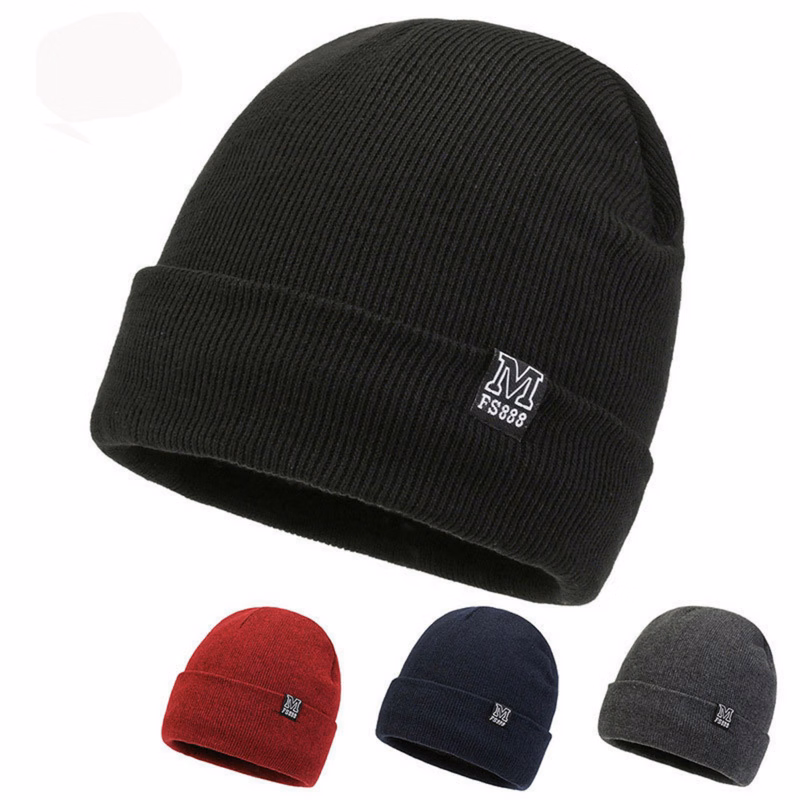Plush Thermal Cycling Beanie for Cold Weathe