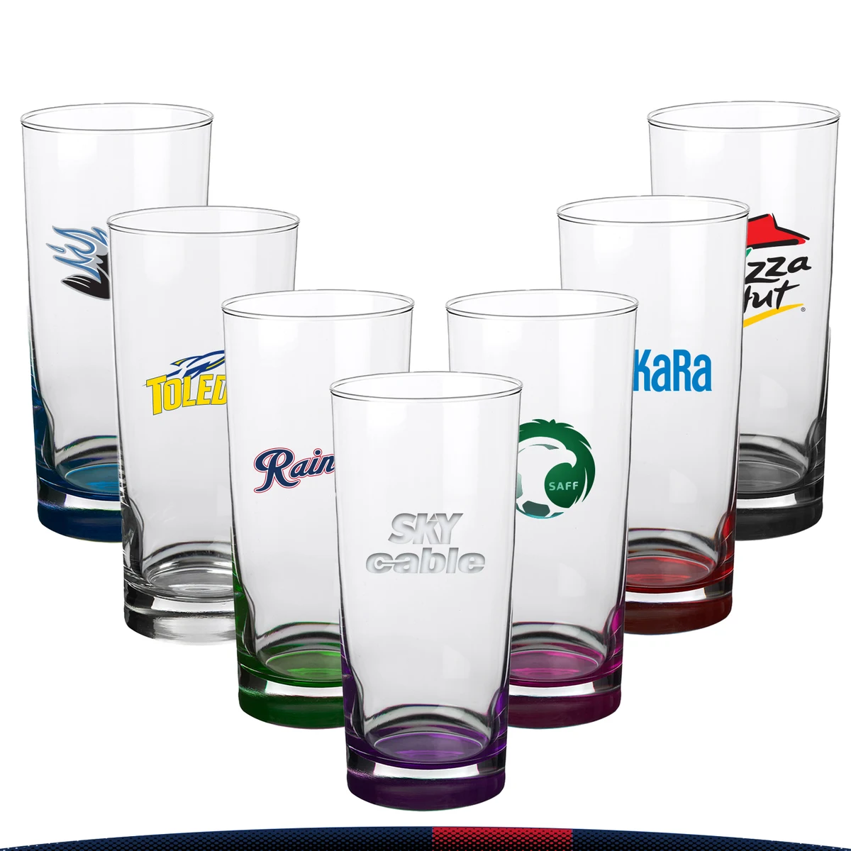 15 oz. Libbey Tall Water Glasses 1