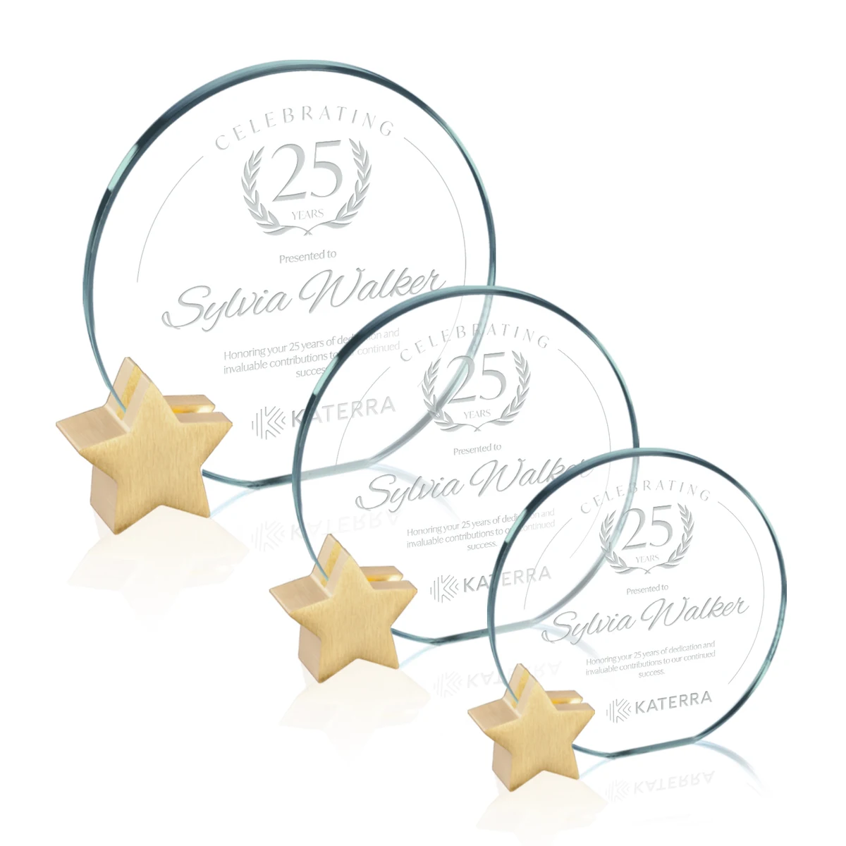 Verdunn Award - Jade/Gold Star 1