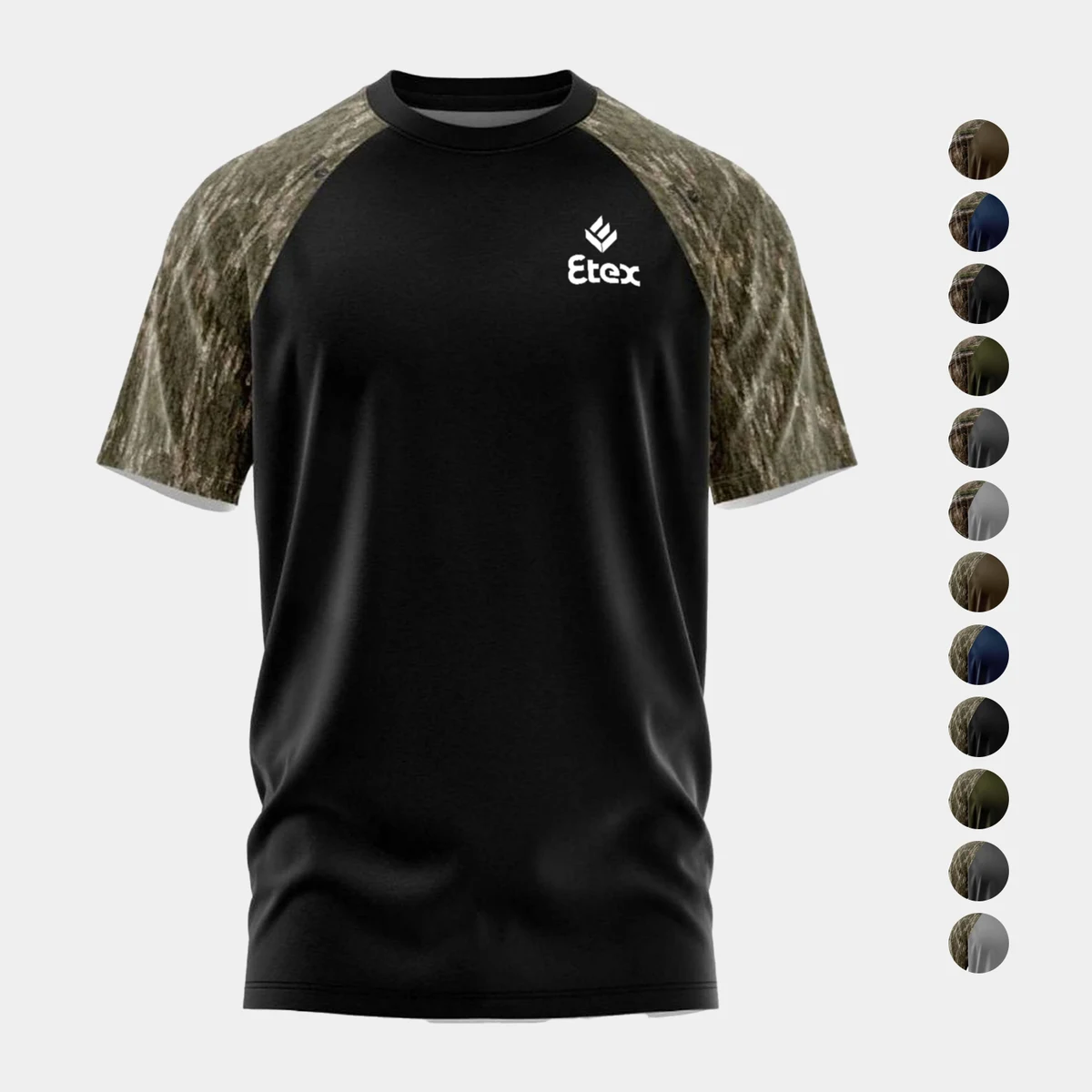 Mossy Oak® Men's Raglan 4.4 oz. Polyester Interlock T-Shirt 1