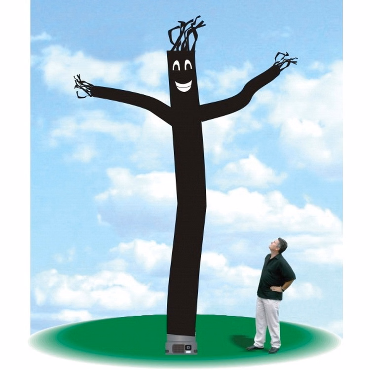 Inflatable Dance Tube Balloon 18' Tall Tube Fly Guy Black