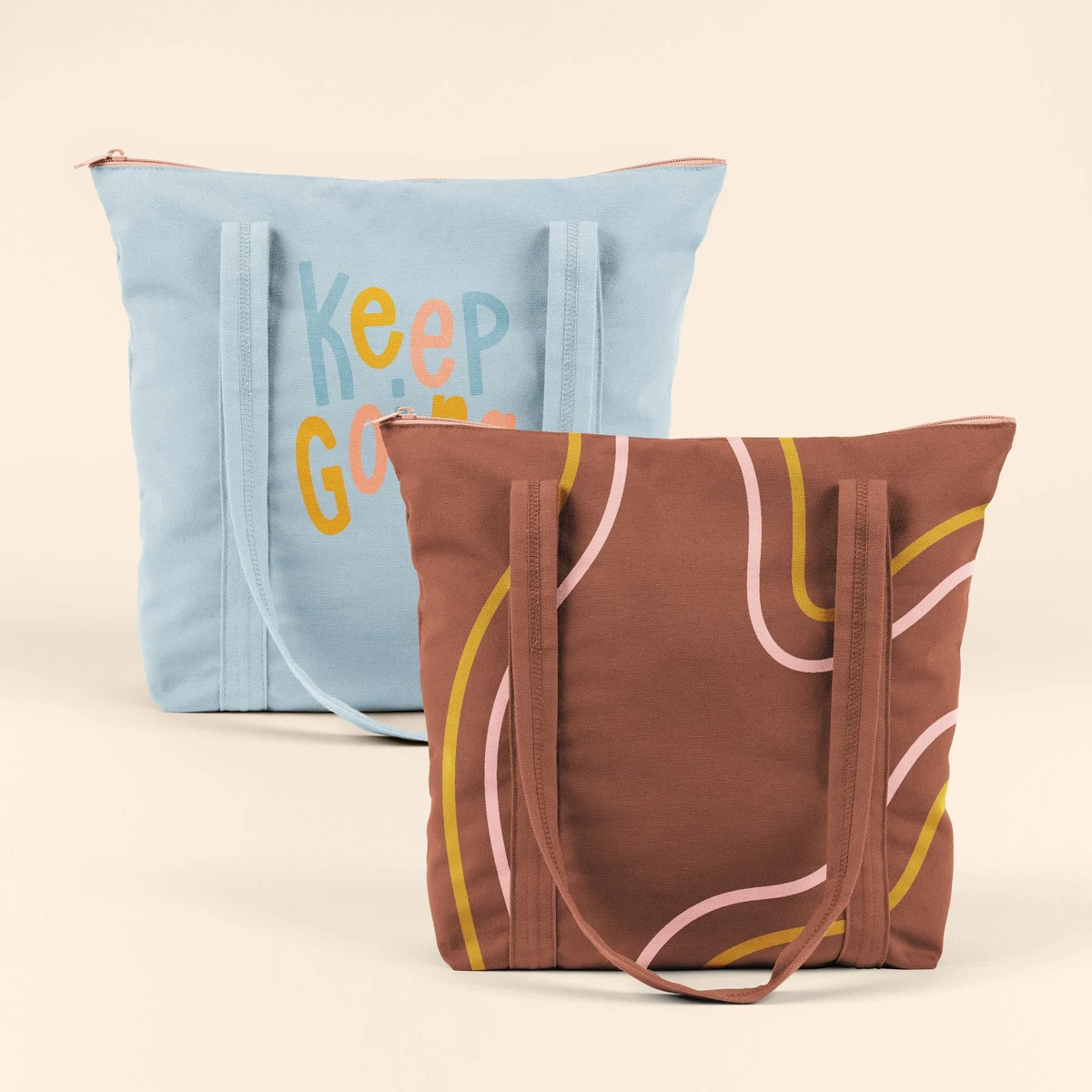 Twinkles - Colored Canvas, custom tote bag with logo imprint 1