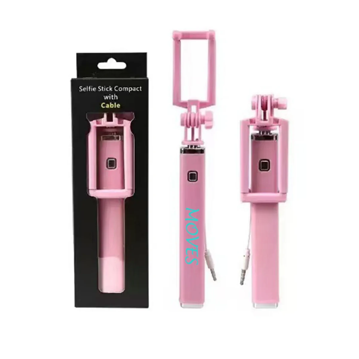 Android Apple Type-c Wire-Controlled Selfie Stick 1