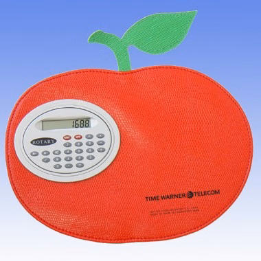 APPLE MOUSE PAD W/ CALCULATOR