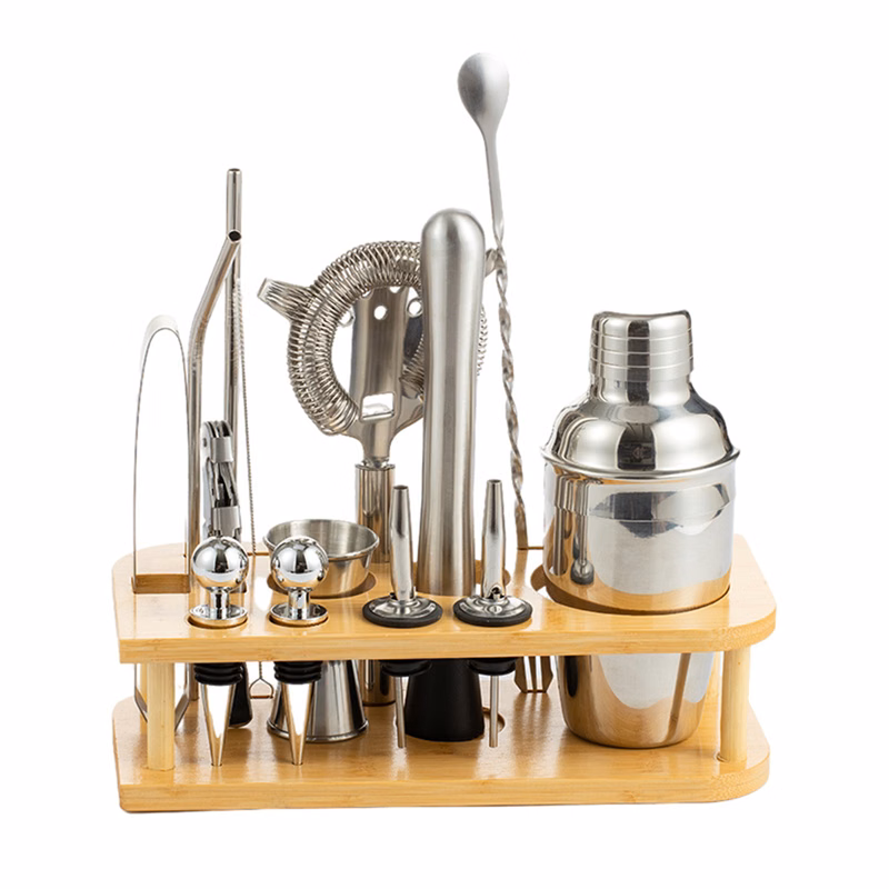Stainless Steel Cocktail Tools 13 Pcs Set