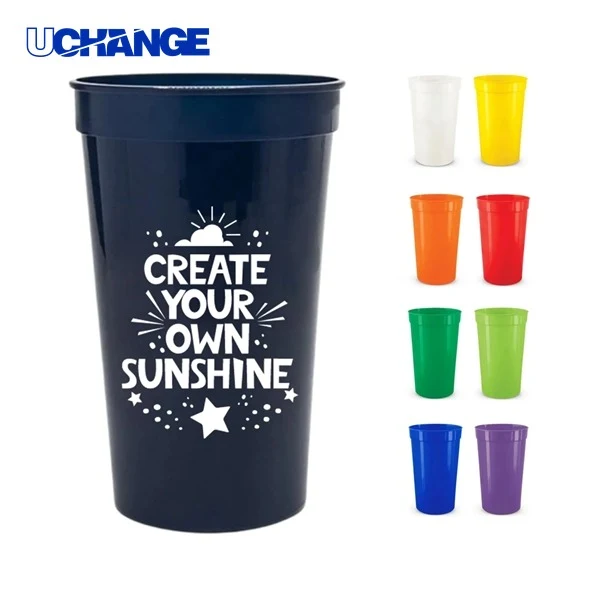 Solid Stadium Cup Container (16oz) 1