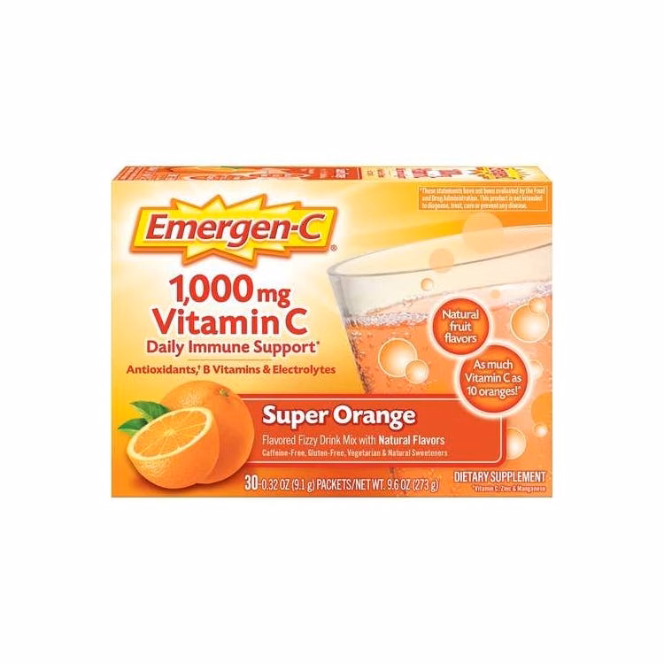 Emergen-C Drink Mix Super Orange 30ct