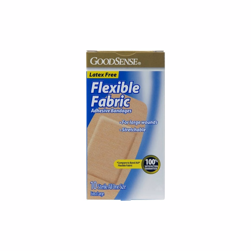 GoodSense Flexible Fabric Bandages - XL Latex Free