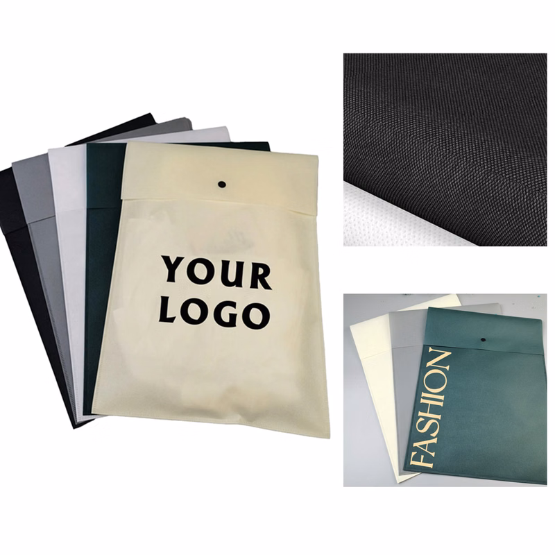 Top - notch Non - woven Garment Bag with Button