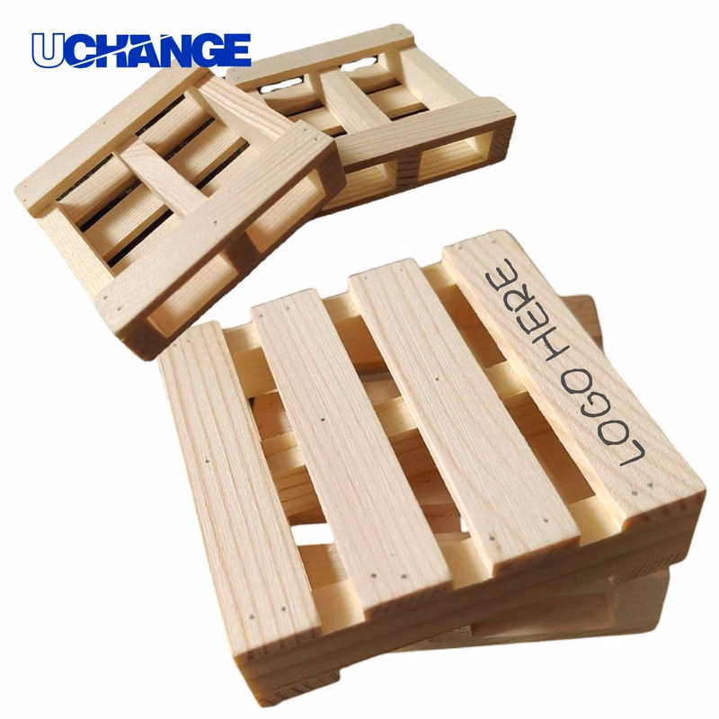 Wooden Pallet Coaster Mat