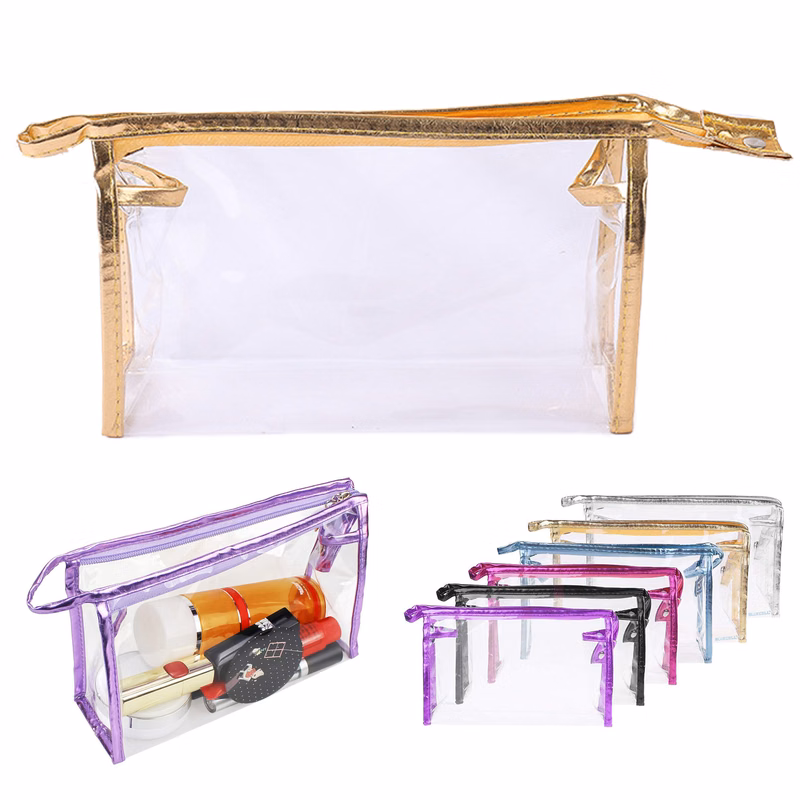 Waterproof Cosmetic Bag With Zipper