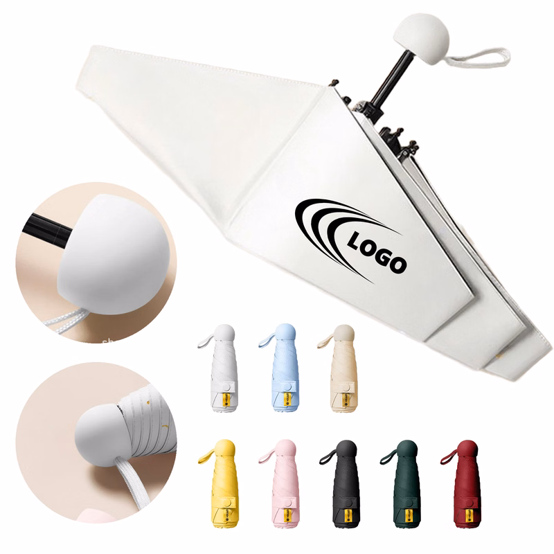 Portable 5-Fold Umbrella For Travel & Commutes