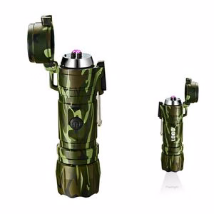 Water Resistant Lighter With Built In Flashlight