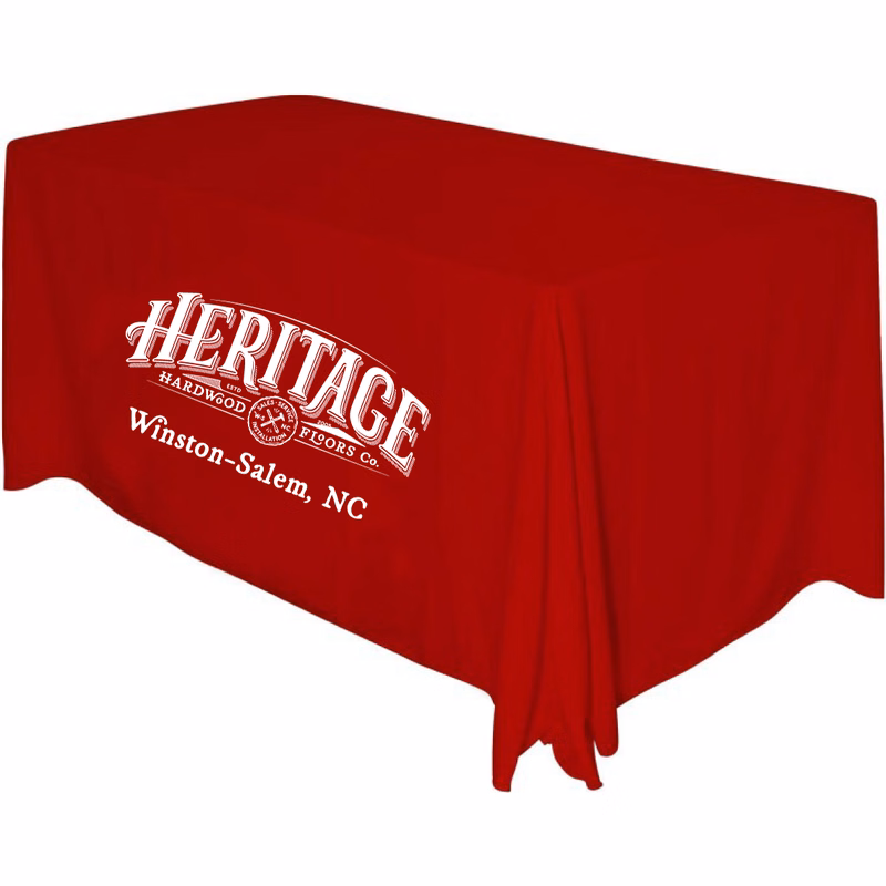 Draped 4 ft. Table Throw - Tablecloth - Tablecover