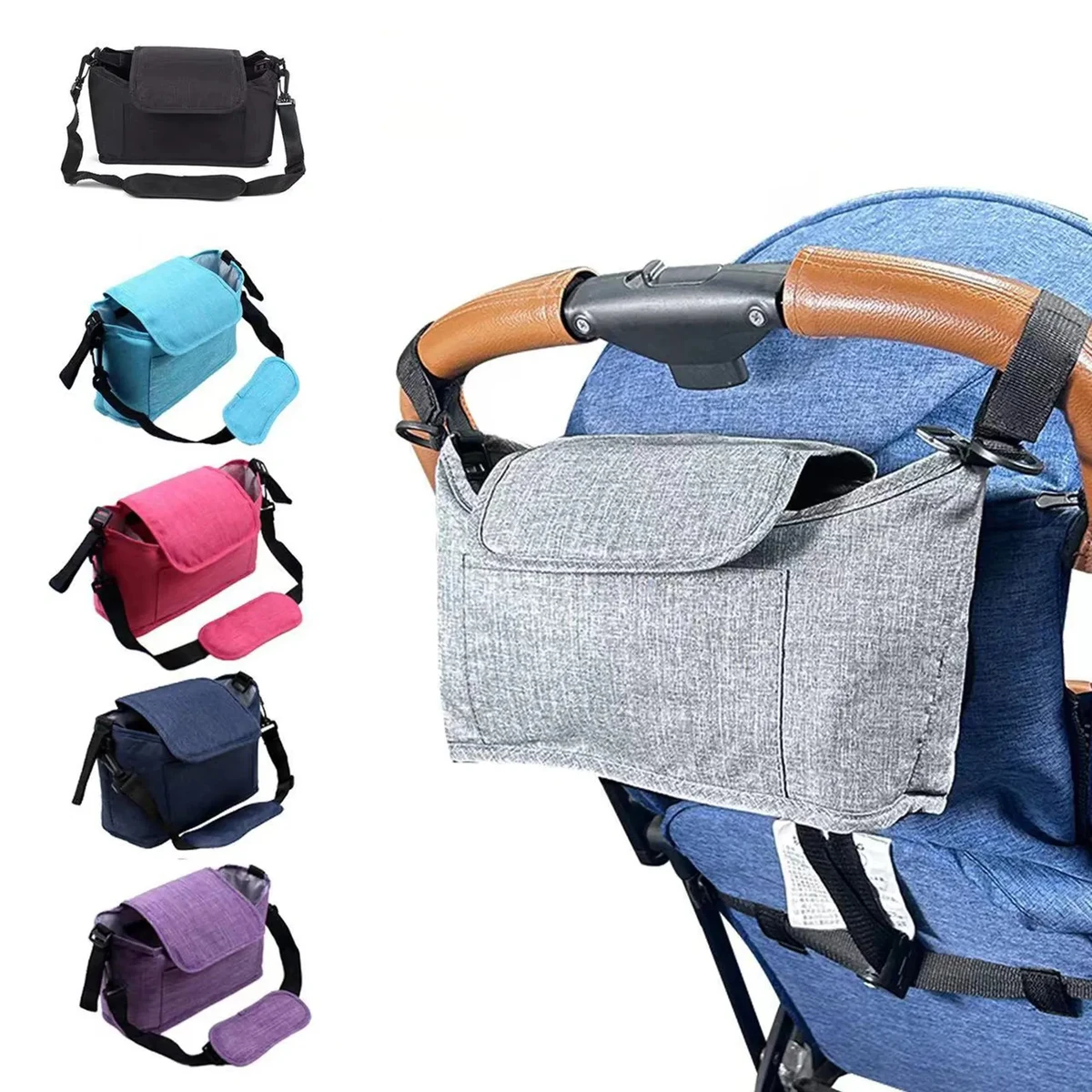 Insulated Cup Holder Baby Stroller Organizer 1