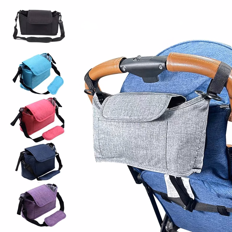 Insulated Cup Holder Baby Stroller Organizer