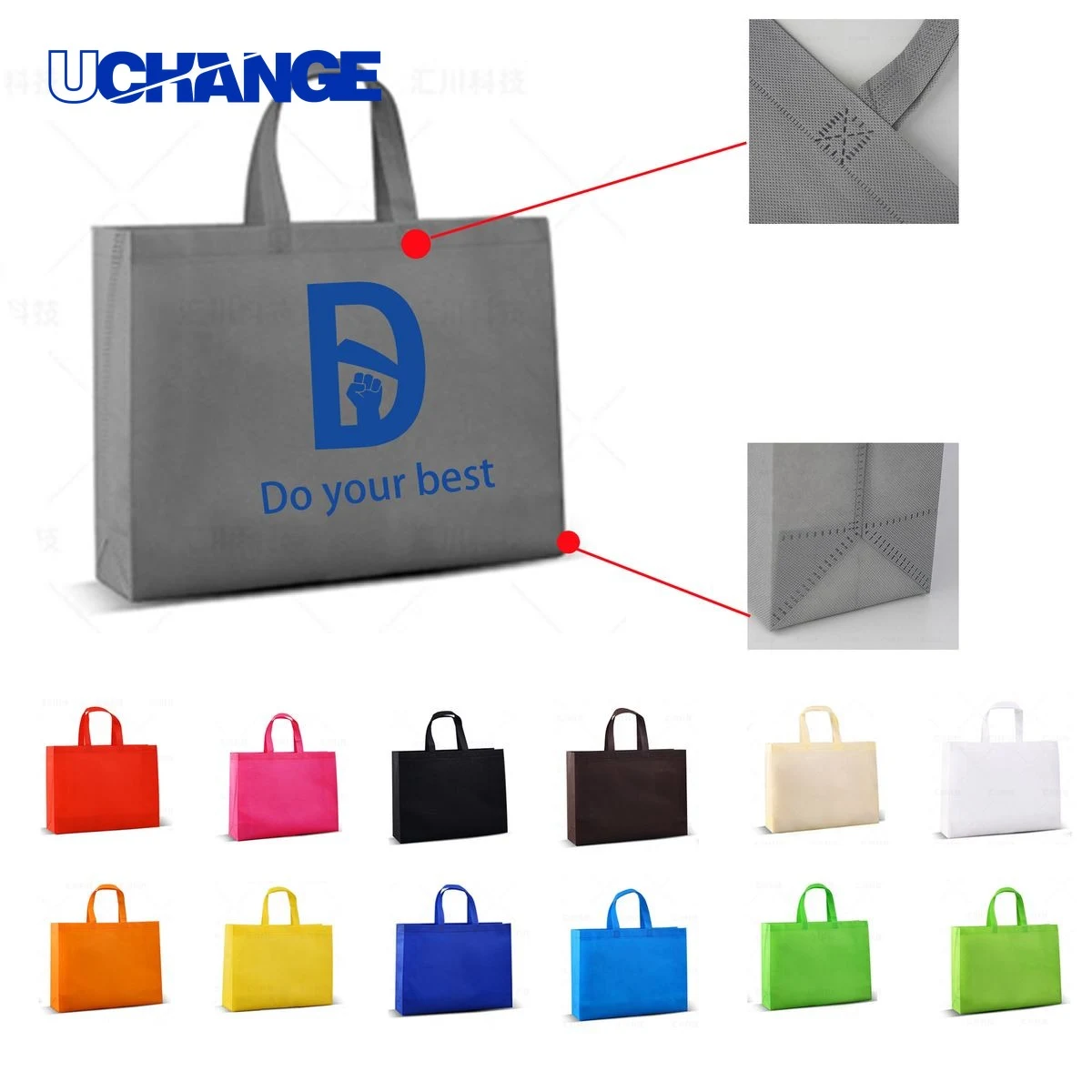 Custom Logo Non-Woven Tote Bag Organizer 1