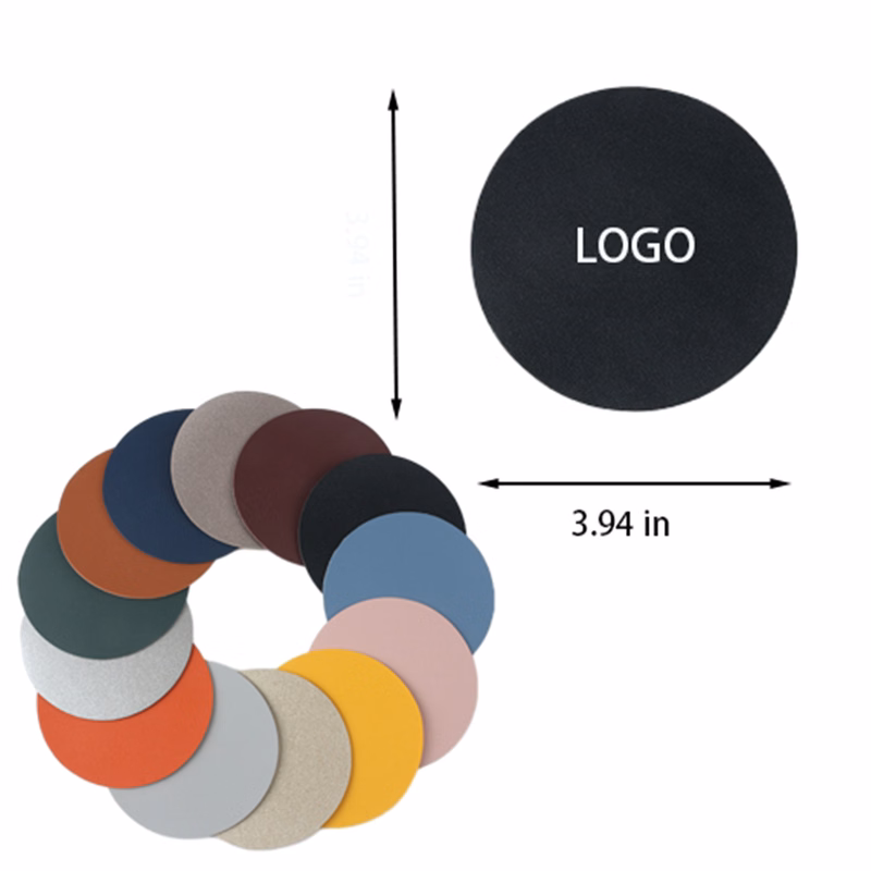 Leather Cup Mat