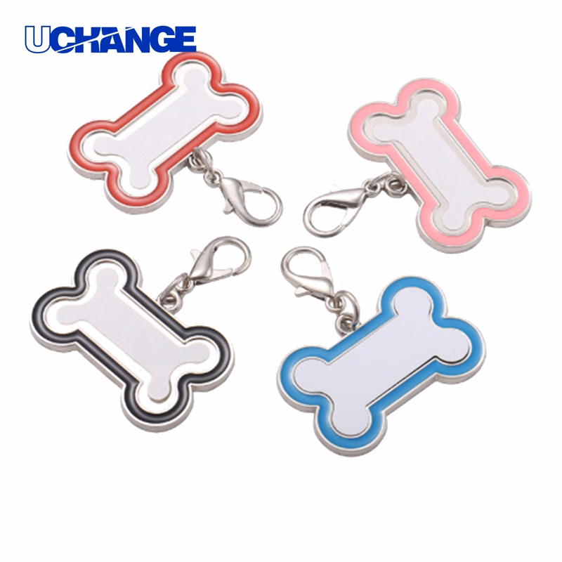 Durable Metal Pet ID Tag Charm