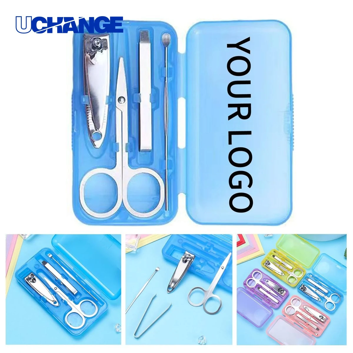 Stainless Grooming Kit Set for Travel Use 1
