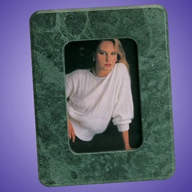 GREEN MARBLE PHOTO FRAME 31/2X 1