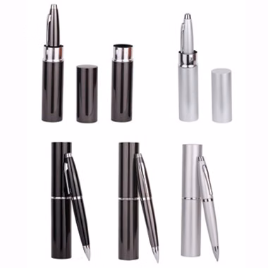 TWIST METAL BALLPOINT PEN W/ MATCHING CASE