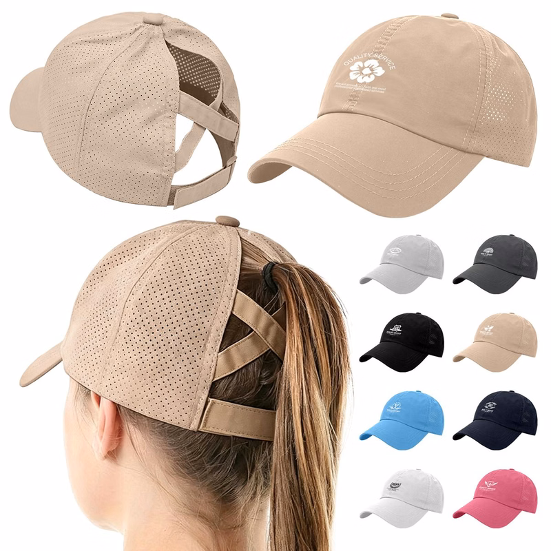 Ponytail Baseball Cap for Women