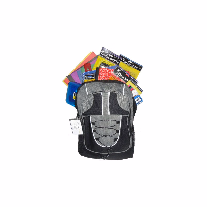 17" Backpack & Middle School Supply Kit - 48 Piece