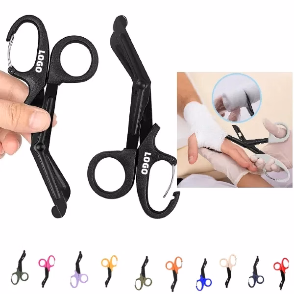 Medical Scissors With Carabiner