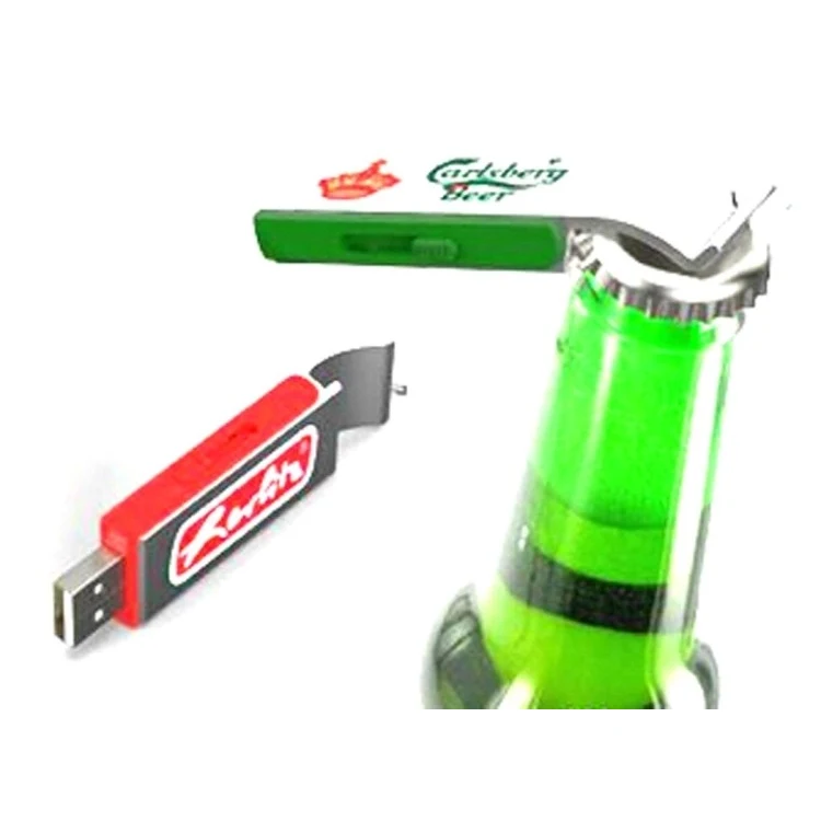 Bottle Opener USB Flash Drive - 2 GB 1