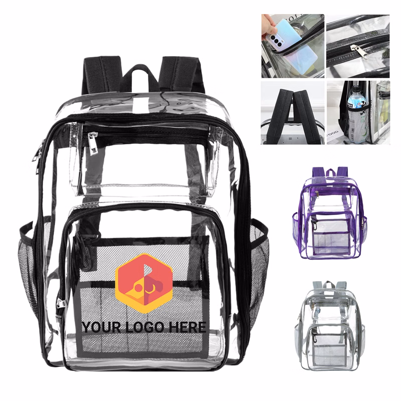 Transparent PVC School & Travel Bag