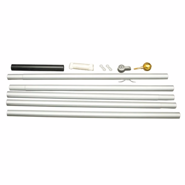 20' Liberty Aluminum Ground Pole Kit