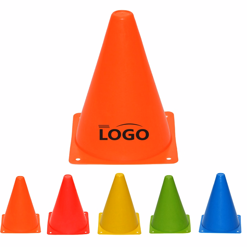 Plastic Soccer Practice Cone With Base