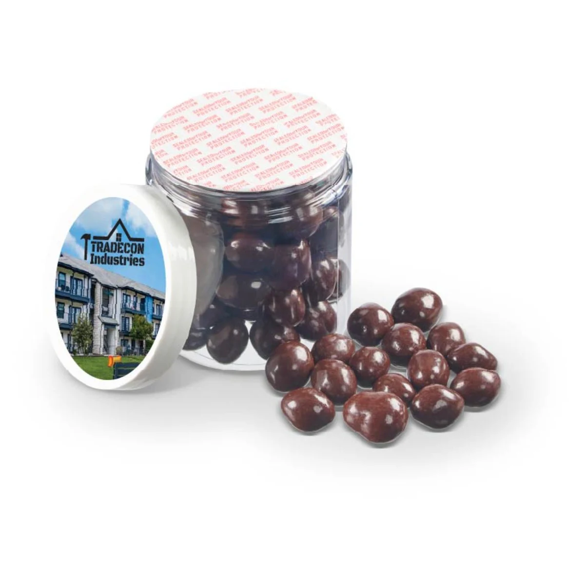 8 oz Jar of Chocolate Covered Peanuts 1