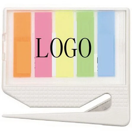 Five Color Sticky Flags Letter Opener 1